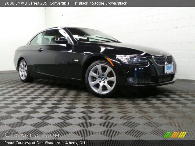 2008 BMW 3 Series 335i Convertible in Jet Black