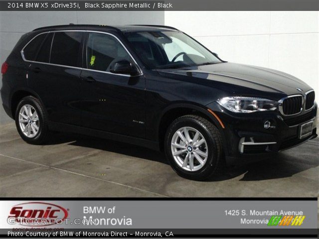 2014 BMW X5 xDrive35i in Black Sapphire Metallic