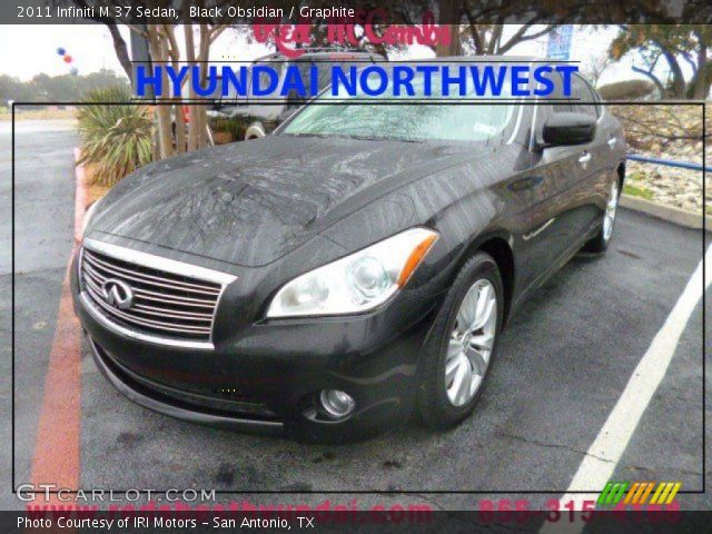2011 Infiniti M 37 Sedan in Black Obsidian