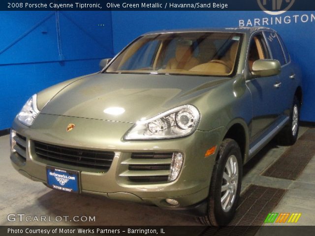 2008 Porsche Cayenne Tiptronic in Olive Green Metallic