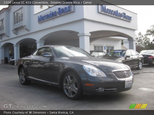 2008 Lexus SC 430 Convertible in Smokey Granite Mica