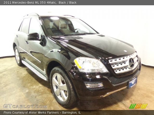 2011 Mercedes-Benz ML 350 4Matic in Black