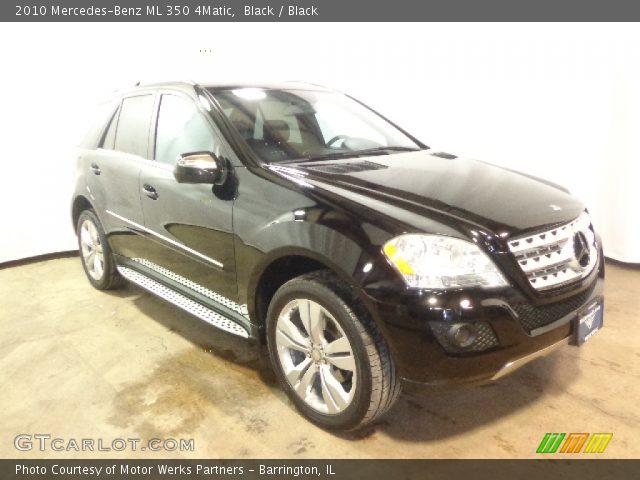 2010 Mercedes-Benz ML 350 4Matic in Black