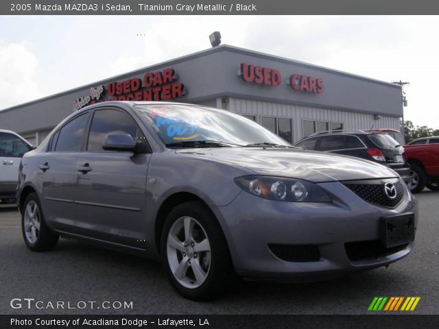 2005 Mazda MAZDA3 i Sedan in Titanium Gray Metallic