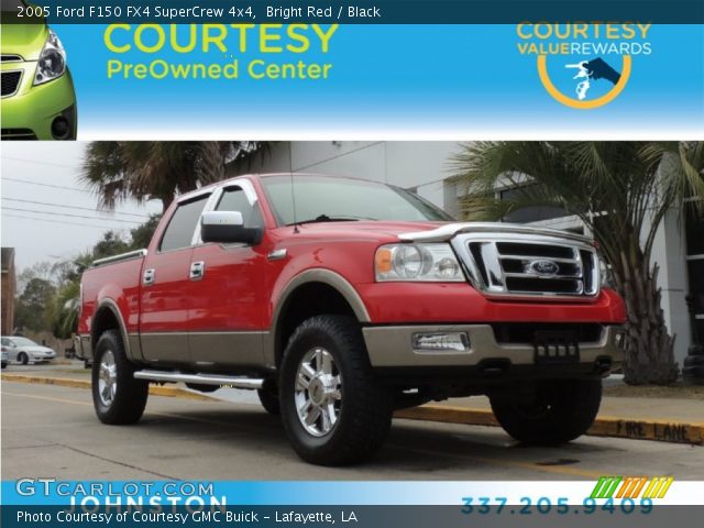 2005 Ford F150 FX4 SuperCrew 4x4 in Bright Red
