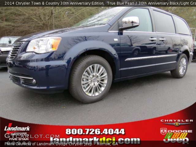 2014 Chrysler Town & Country 30th Anniversary Edition in True Blue Pearl