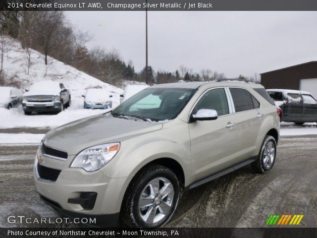 2014 Chevrolet Equinox LT AWD in Champagne Silver Metallic