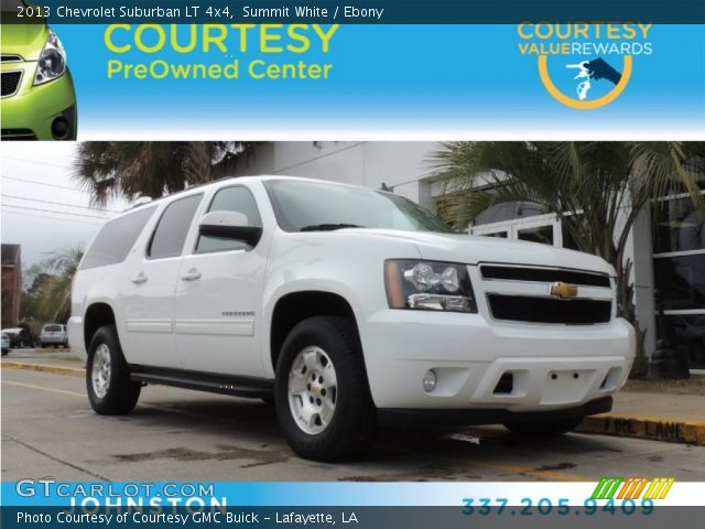 2013 Chevrolet Suburban LT 4x4 in Summit White
