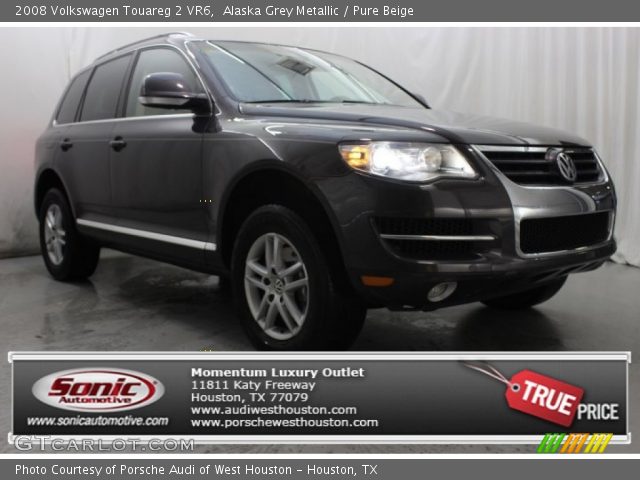 2008 Volkswagen Touareg 2 VR6 in Alaska Grey Metallic