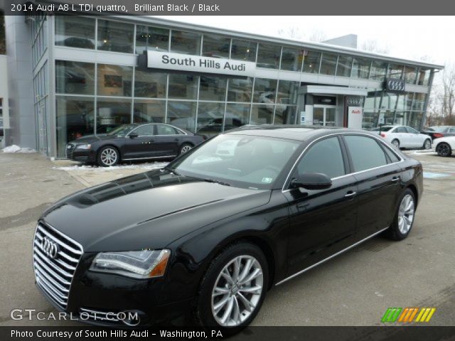 2014 Audi A8 L TDI quattro in Brilliant Black