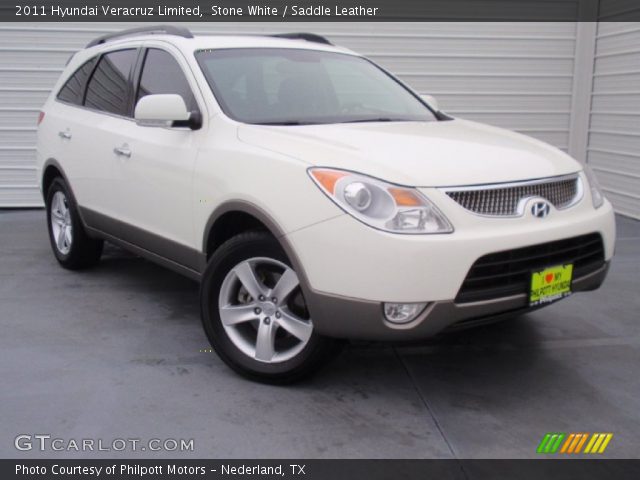 2011 Hyundai Veracruz Limited in Stone White