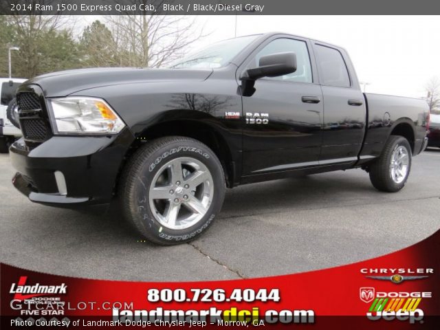 2014 Ram 1500 Express Quad Cab in Black