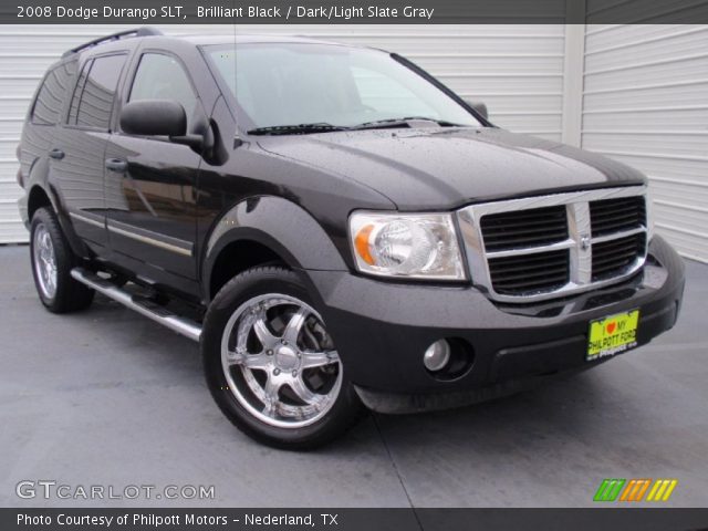 2008 Dodge Durango SLT in Brilliant Black