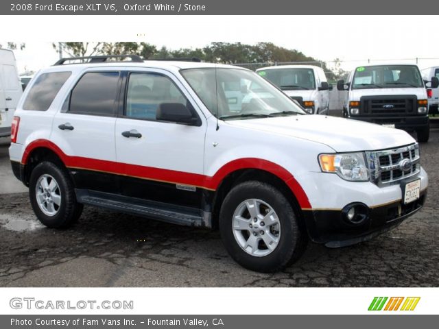 2008 Ford Escape XLT V6 in Oxford White
