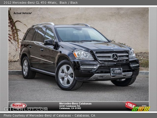 2012 Mercedes-Benz GL 450 4Matic in Black