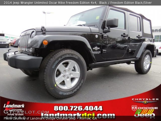 2014 Jeep Wrangler Unlimited Oscar Mike Freedom Edition 4x4 in Black