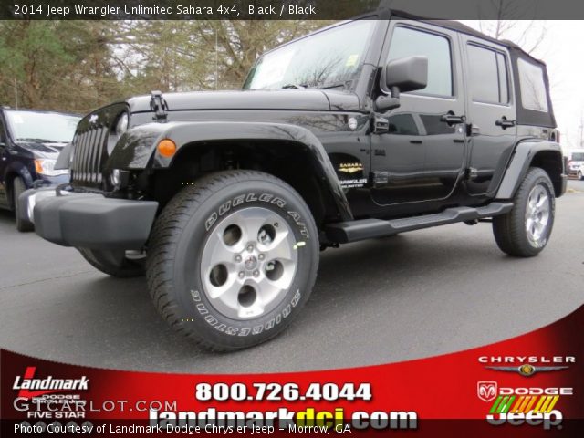 2014 Jeep Wrangler Unlimited Sahara 4x4 in Black