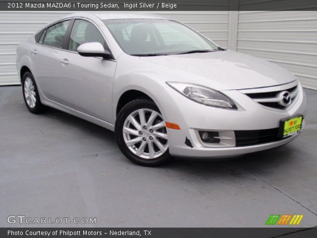 2012 Mazda MAZDA6 i Touring Sedan in Ingot Silver