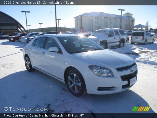 2012 Chevrolet Malibu LT in Summit White