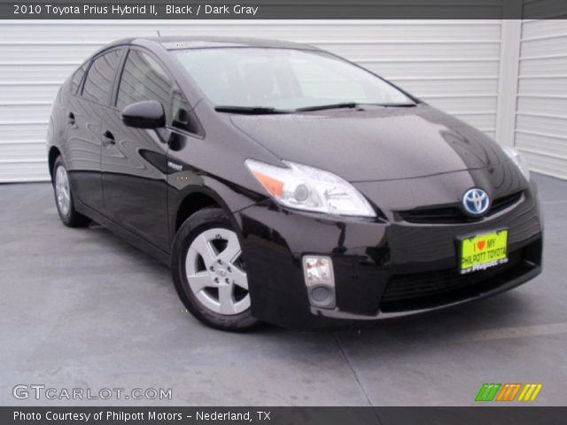 2010 Toyota Prius Hybrid II in Black