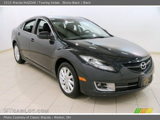 2013 Mazda MAZDA6 i Touring Sedan in Ebony Black
