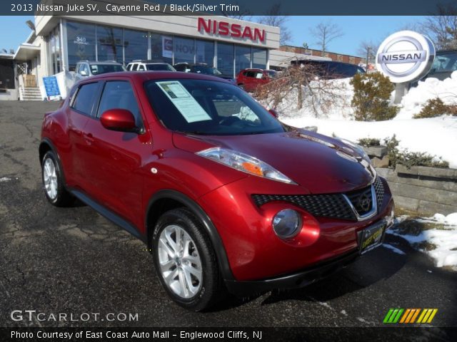 2013 Nissan Juke SV in Cayenne Red