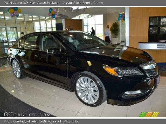 2014 Acura RLX Krell Audio Package in Crystal Black Pearl