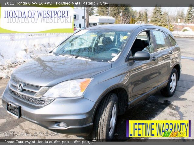 2011 Honda CR-V LX 4WD in Polished Metal Metallic