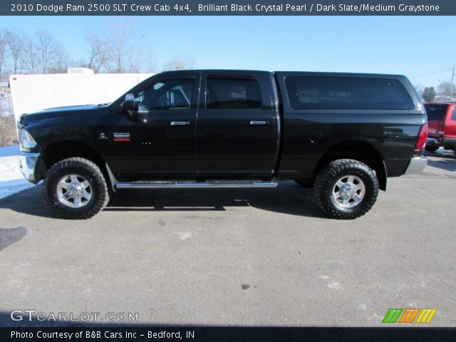 2010 Dodge Ram 2500 SLT Crew Cab 4x4 in Brilliant Black Crystal Pearl