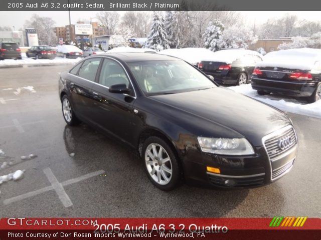 2005 Audi A6 3.2 quattro Sedan in Brilliant Black