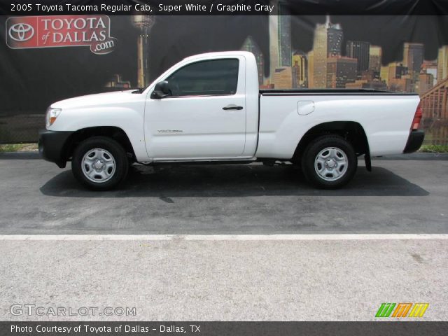 2005 Toyota Tacoma Regular Cab in Super White