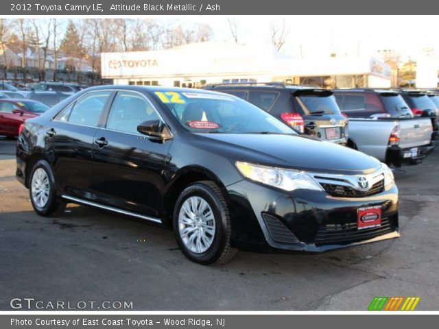 2012 Toyota Camry LE in Attitude Black Metallic