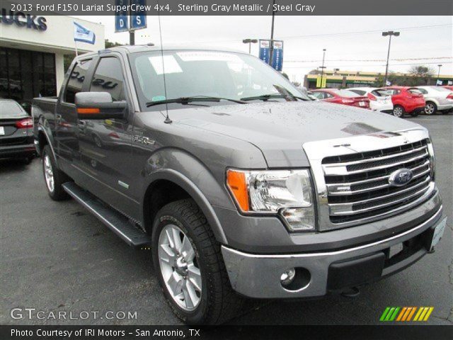 2013 Ford F150 Lariat SuperCrew 4x4 in Sterling Gray Metallic