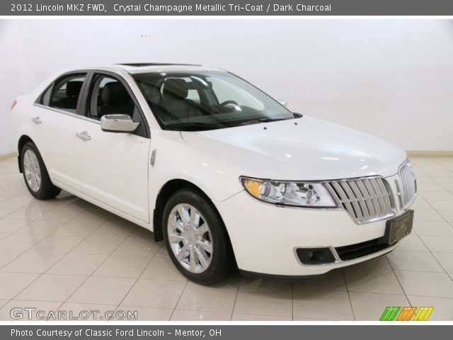 2012 Lincoln MKZ FWD in Crystal Champagne Metallic Tri-Coat
