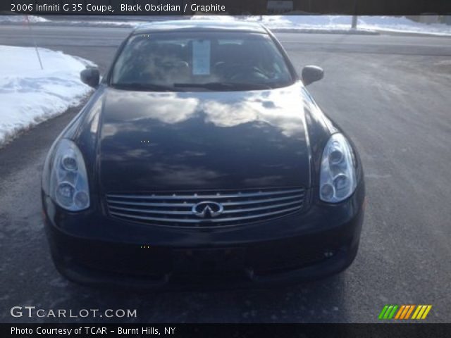 2006 Infiniti G 35 Coupe in Black Obsidian