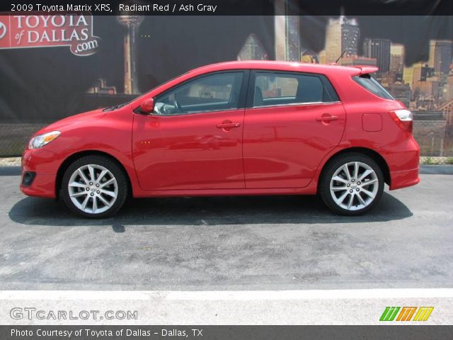 2009 Toyota Matrix XRS in Radiant Red