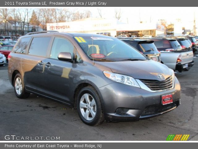 2011 Toyota Sienna LE in Predawn Gray Mica