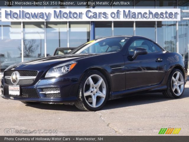 2012 Mercedes-Benz SLK 350 Roadster in Lunar Blue Metallic