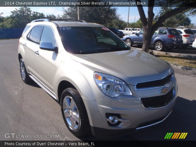 2014 Chevrolet Equinox LTZ in Champagne Silver Metallic