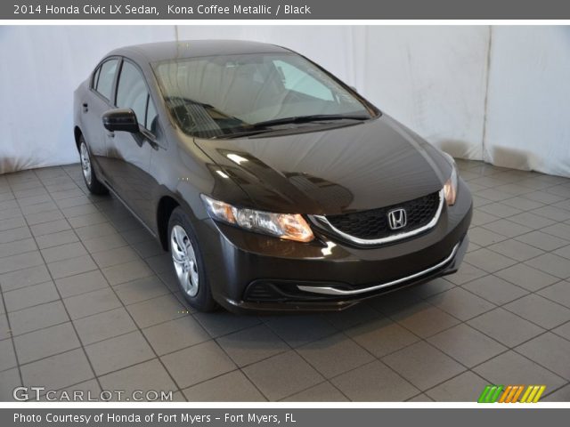 2014 Honda Civic LX Sedan in Kona Coffee Metallic