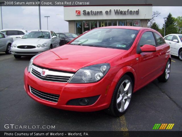 2008 Saturn Astra XR Coupe in Salsa Red