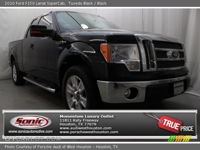 2010 Ford F150 Lariat SuperCab in Tuxedo Black