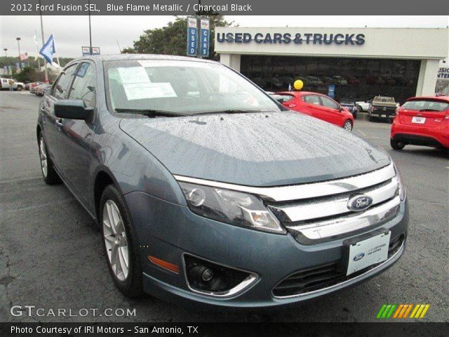 2012 Ford Fusion SEL in Blue Flame Metallic