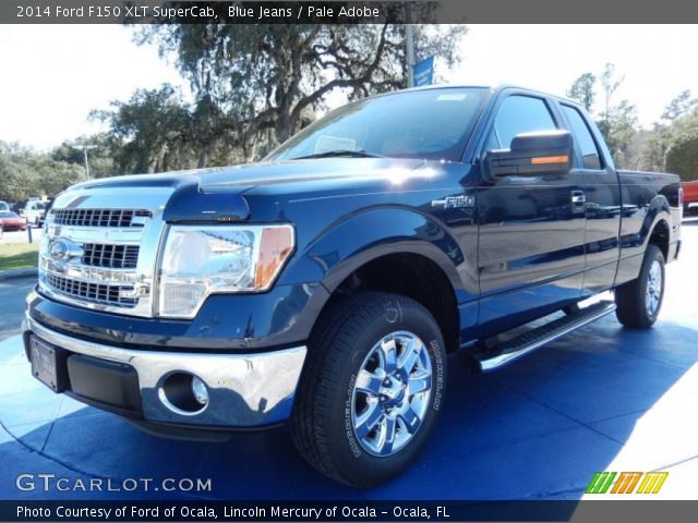 2014 Ford F150 XLT SuperCab in Blue Jeans