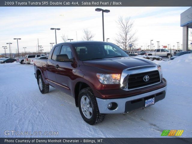 2009 Toyota Tundra SR5 Double Cab 4x4 in Salsa Red Pearl