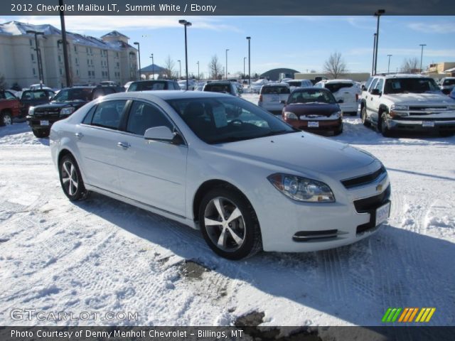 2012 Chevrolet Malibu LT in Summit White