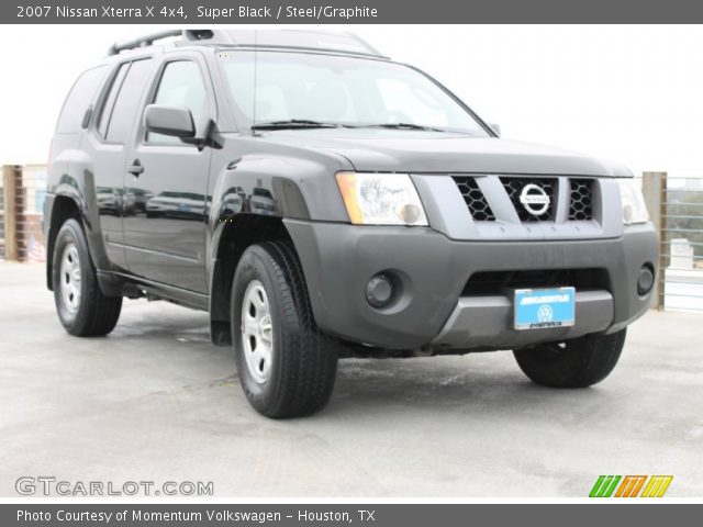 2007 Nissan Xterra X 4x4 in Super Black