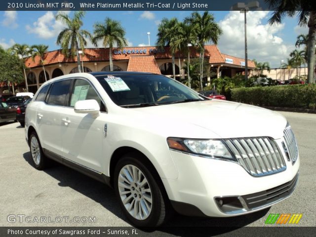 2010 Lincoln MKT FWD in White Platinum Metallic Tri-Coat