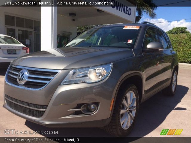 2011 Volkswagen Tiguan SE in Alpine Gray Metallic