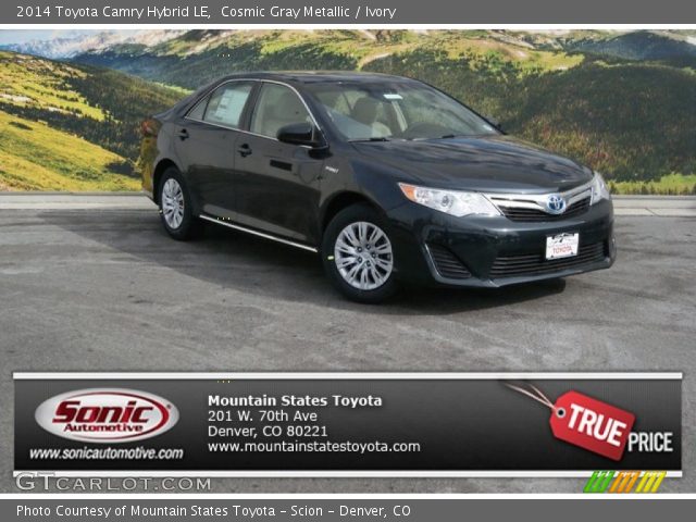 2014 Toyota Camry Hybrid LE in Cosmic Gray Metallic